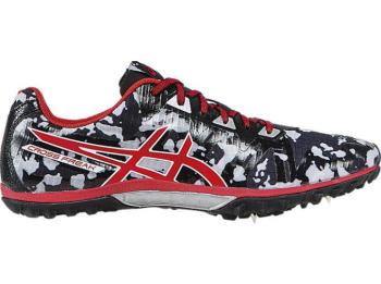 Asics Herr Spikskor Cross Freak 2 Svarta/Röda/Grå